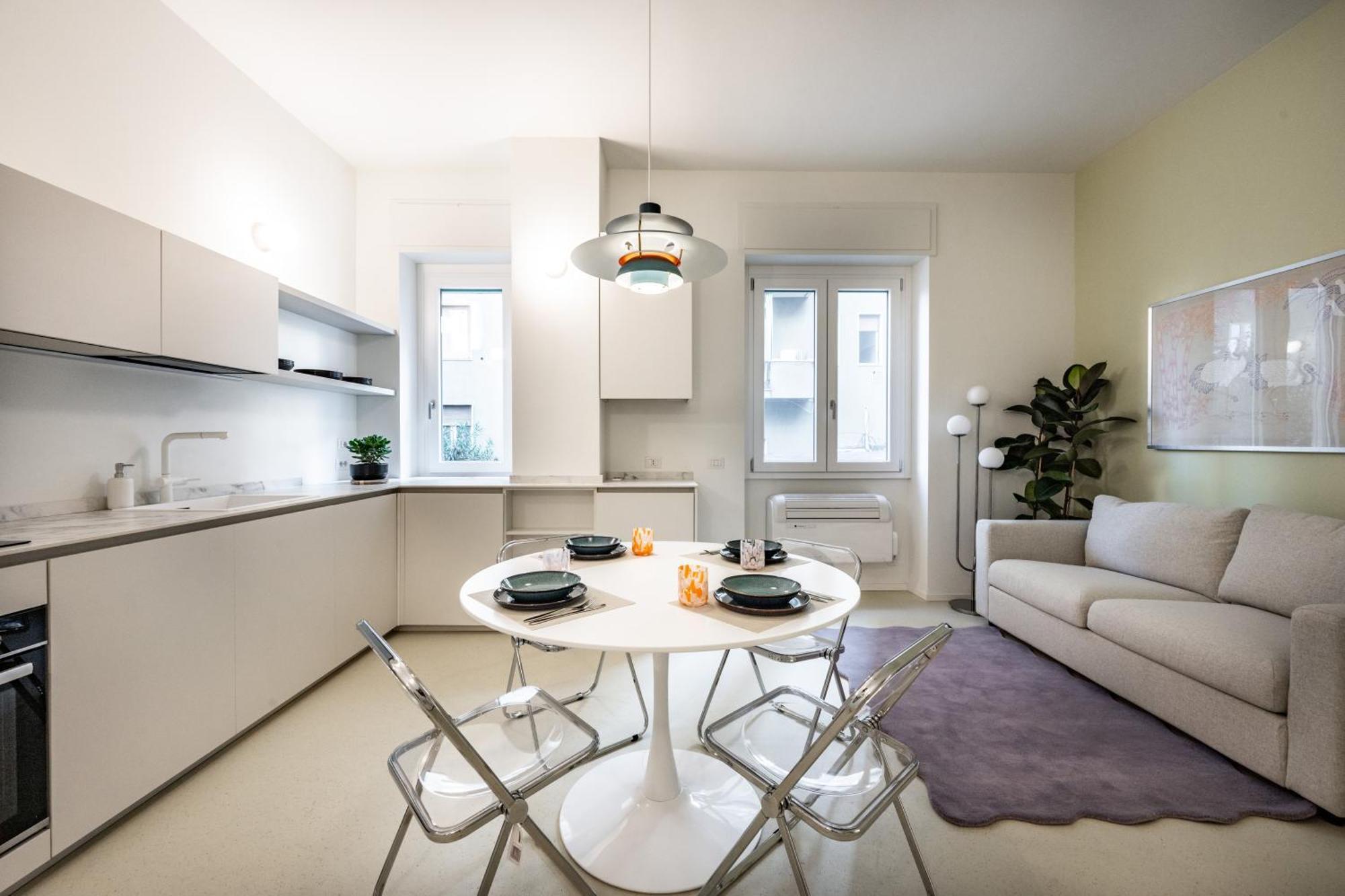 Apartamento Design And Silence - Wide Renovated 2 Stops Form Milán